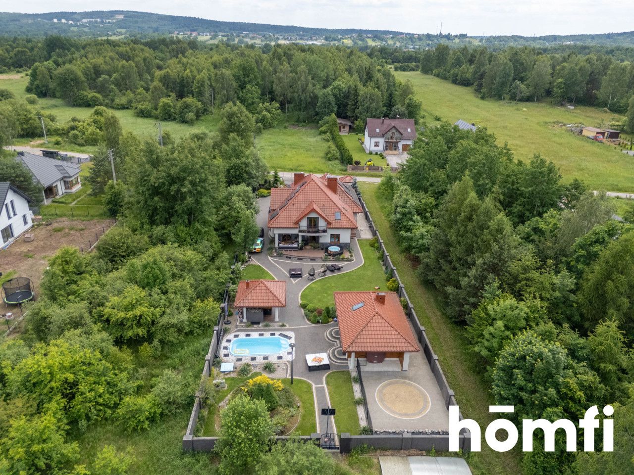 {/PREMIUM RESIDENCE WITH HEATED SWIMMING POOL} - House - Sale - Kielecki, Zagnańsk / Lekomin
