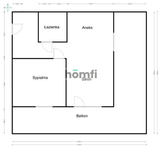 2 pokoje | Przy Wiślanych Tarasach | Balkon - Mieszkanie - Wynajem - Kraków, Śródmieście / Grzegórzki