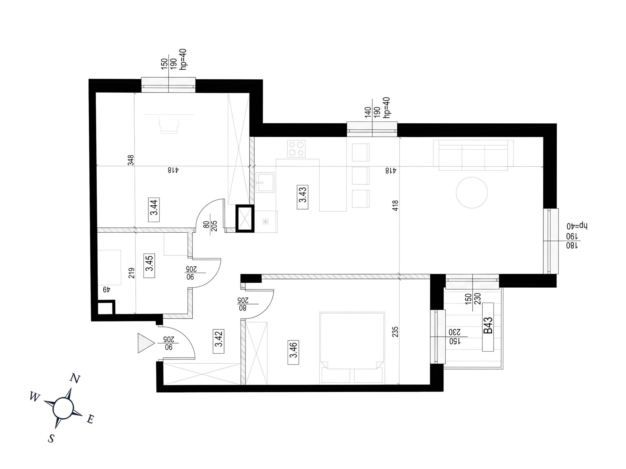New build apartment in a quiet part of Pogoń, Sosnowiec - Apartment - Sale - Sosnowiec, Pogoń