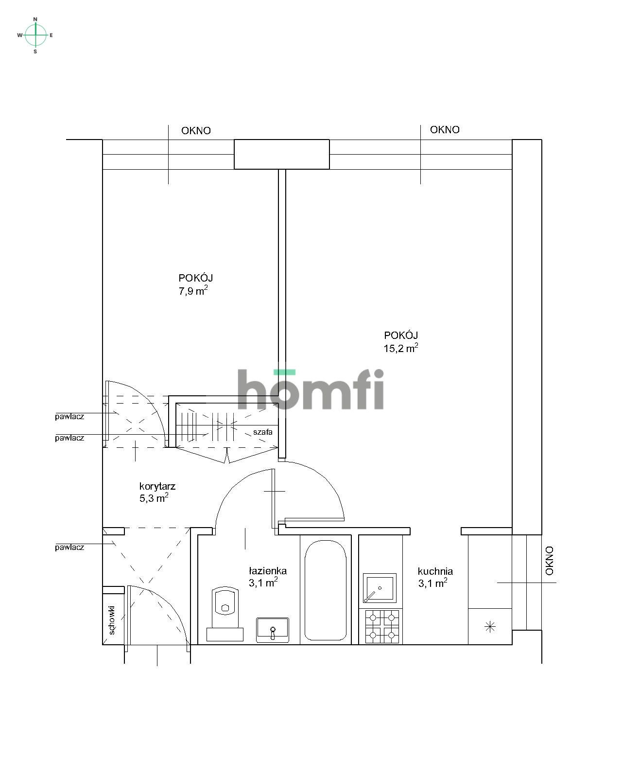 Bielany | ul. Kasprowicza | 35 m² | 2 pok. | Metro - Mieszkanie - Wynajem - Warszawa, Bielany