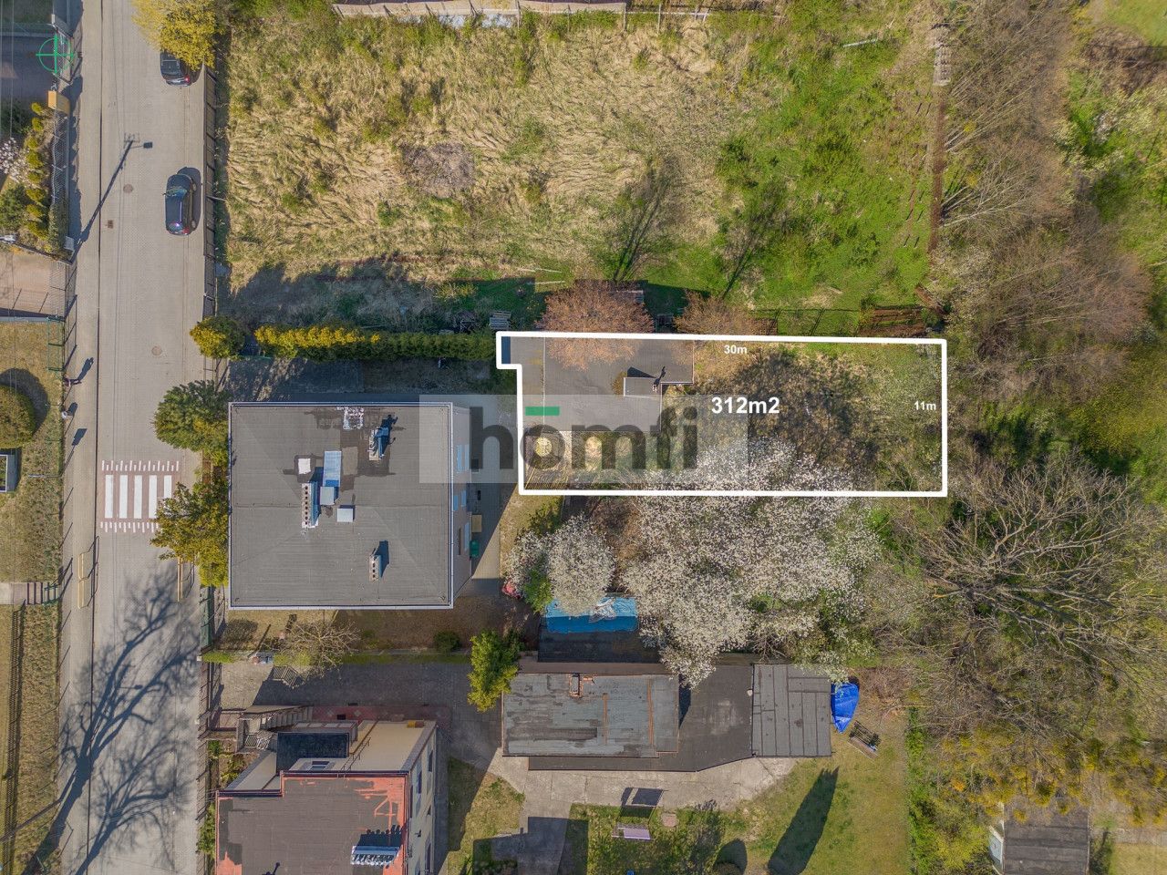 Building plot with a house | Rumia, Rodziewiczówny Street 4A - Plot - Sale - Wejherowski, Rumia