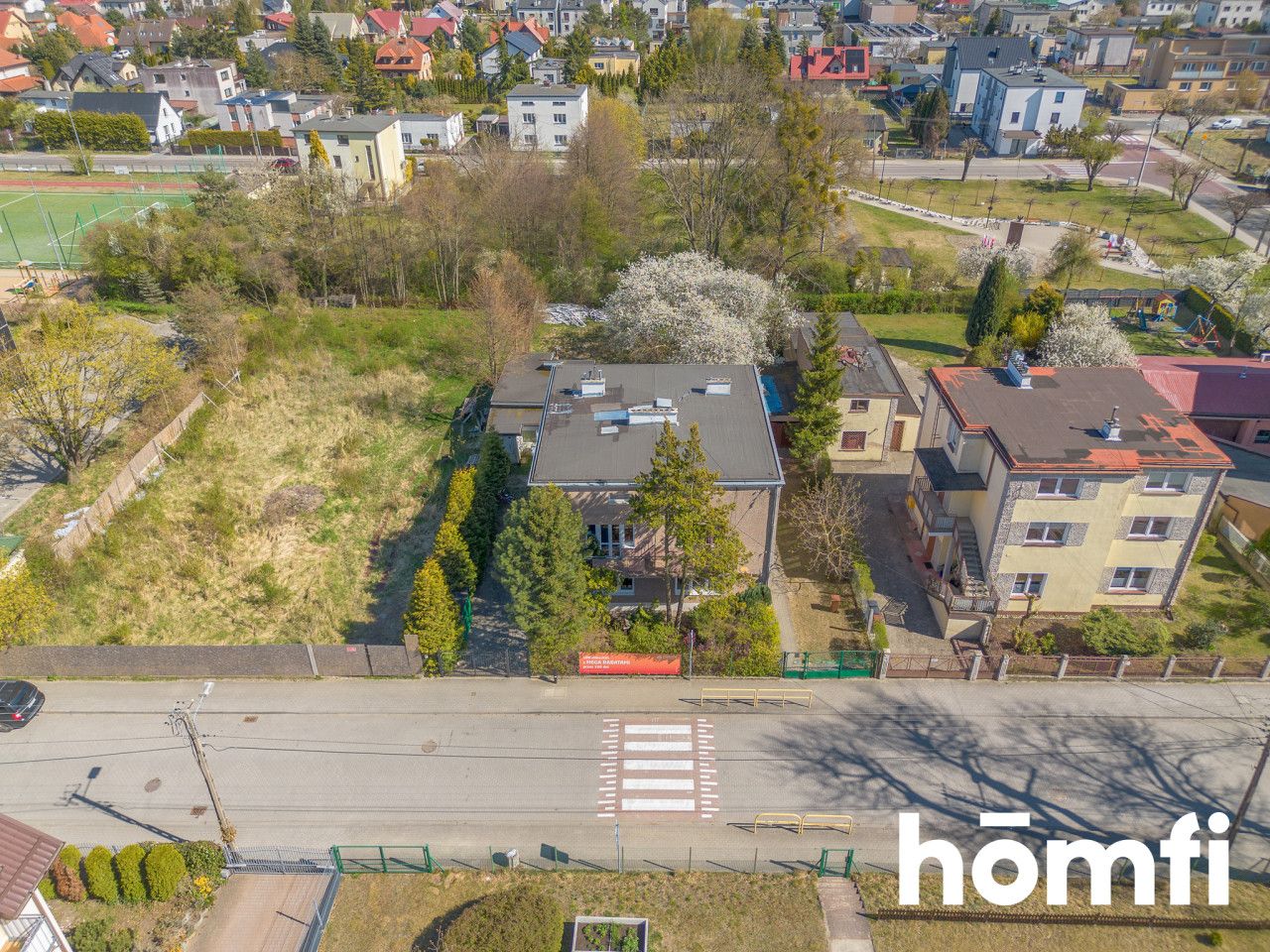 Building plot with a house | Rumia, Rodziewiczówny Street 4A - Plot - Sale - Wejherowski, Rumia
