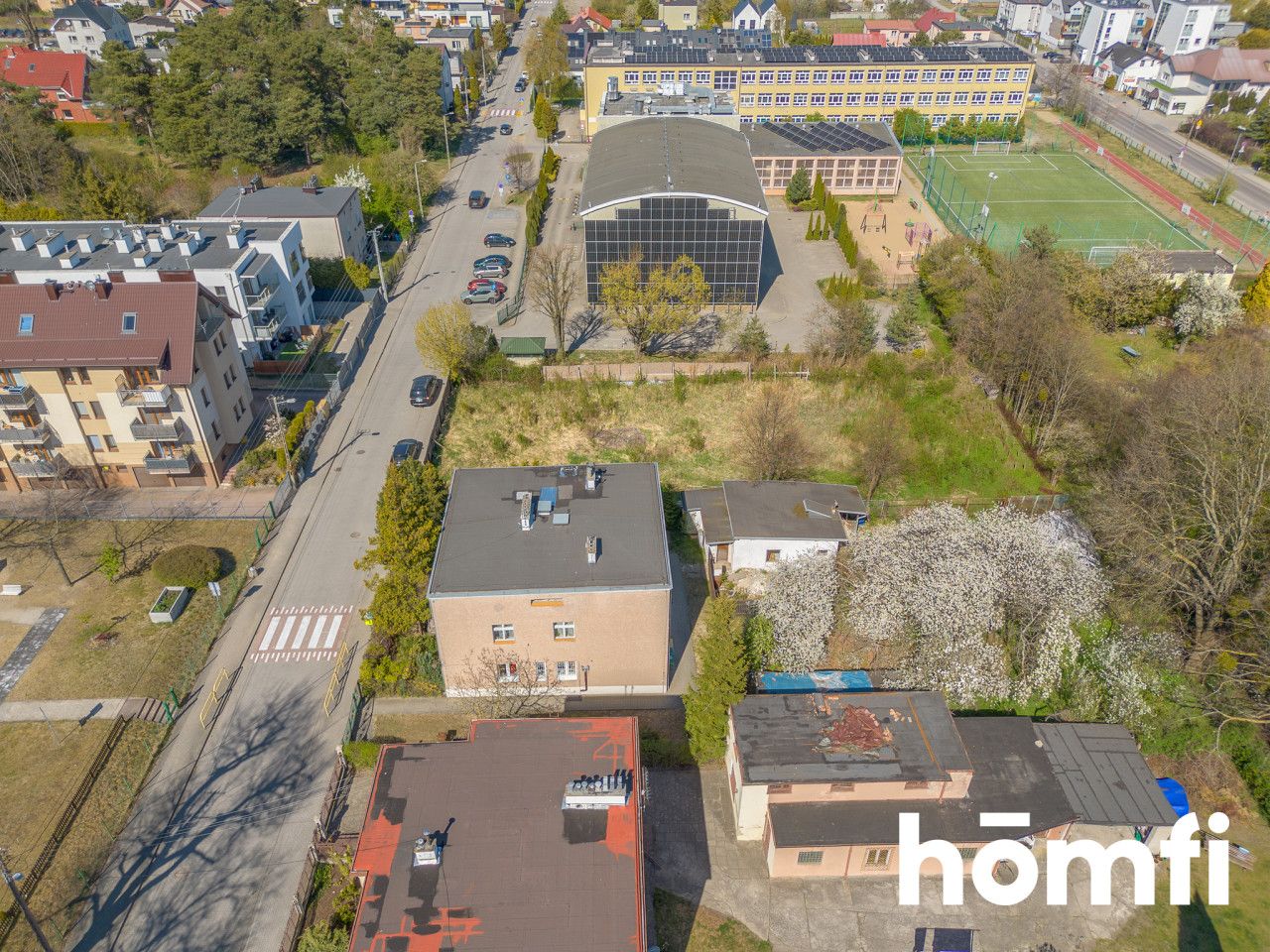Building plot with a house | Rumia, Rodziewiczówny Street 4A - Plot - Sale - Wejherowski, Rumia