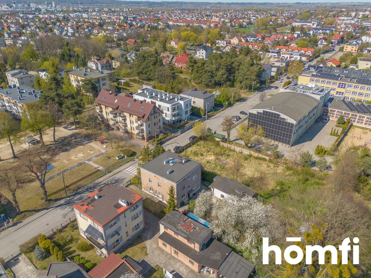 Building plot with a house | Rumia, Rodziewiczówny Street 4A - Plot - Sale - Wejherowski, Rumia