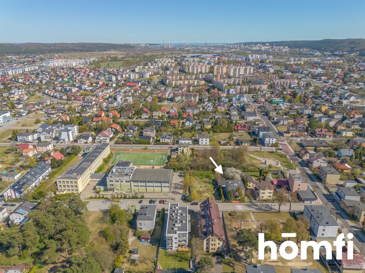Building plot with a house | Rumia, Rodziewiczówny Street 4A - Plot - Sale - Wejherowski, Rumia