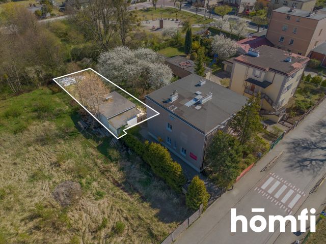 Building plot with a house | Rumia, Rodziewiczówny Street 4A - Plot - Sale - Wejherowski, Rumia