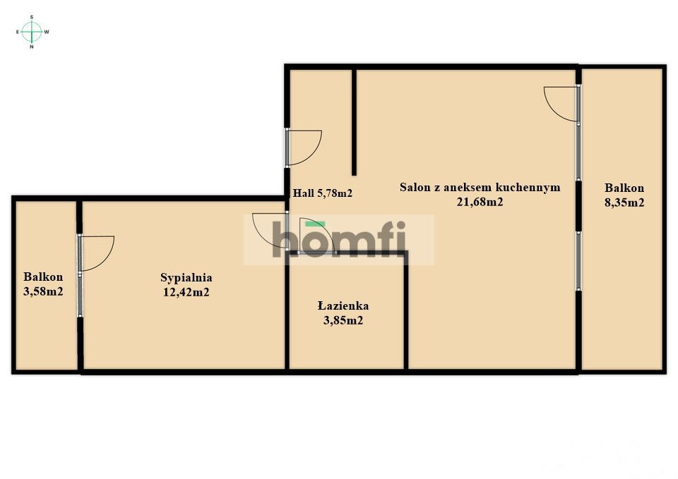 New cozy apartment for rent Rzeszow - Apartment - Rent - Rzeszów, Słocina