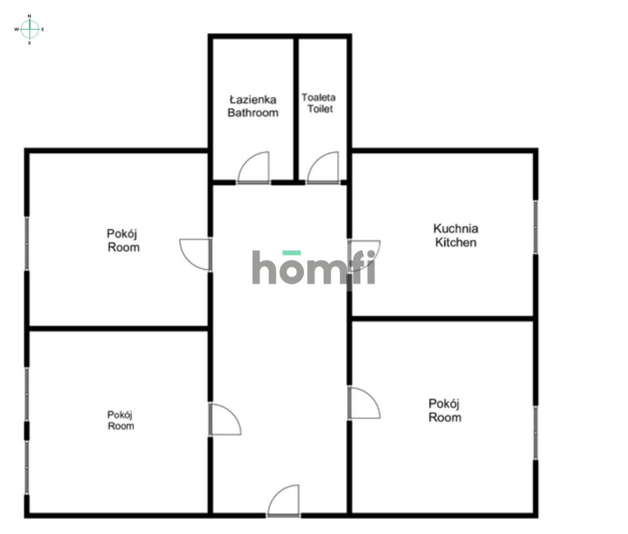 Trzypokojowe mieszkanie po remoncie/Karłowice - Apartment - Rent - Wrocław, Psie Pole / Karłowice