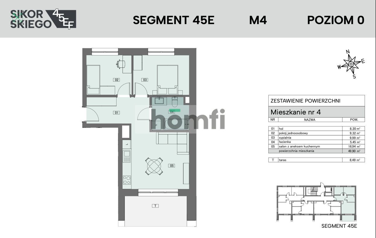 Sikorskiego 45EF | new development | Rzeszów - Apartment - Sale - Rzeszów, Zalesie