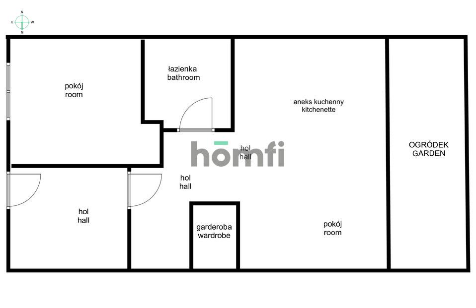 FOR SALE: 2-room apartment (39.09 sqm) with PRIVATE GARDEN – Stare Podgórze! - Apartment - Sale - Kraków, Podgórze