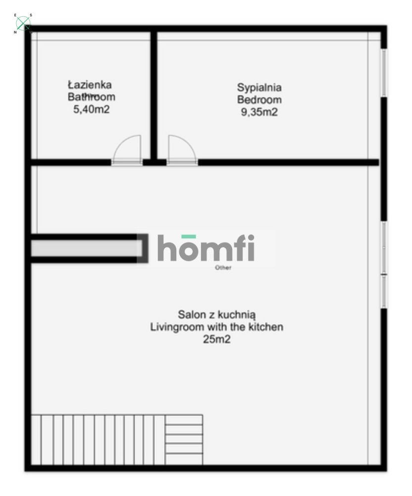 Two-level apartment, 58 sqm with a loggia – Siechnice - Квартира - Продаж - Wrocławski, Siechnice