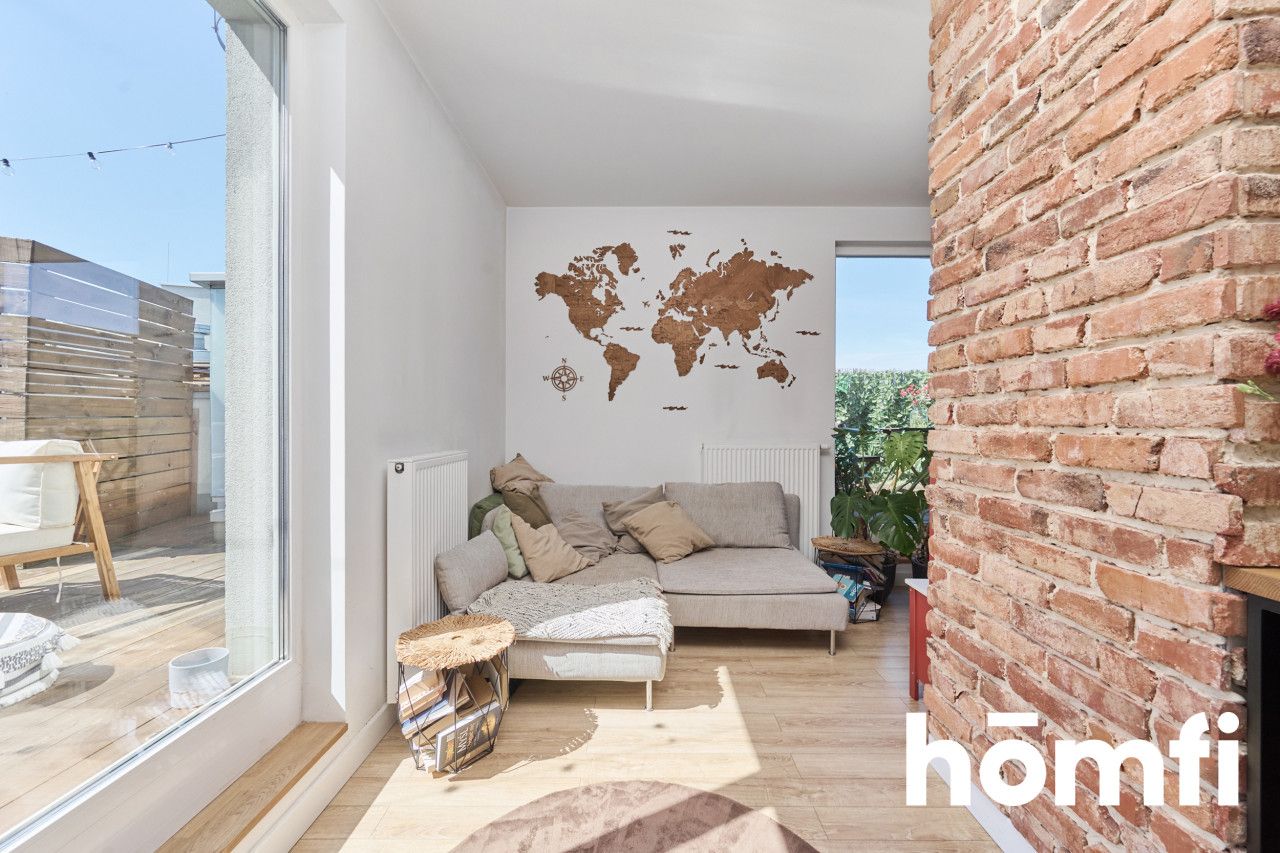 Two-level loft 70 m | 3 terraces + 47 m | Różanka - Apartment - Sale - Wrocław, Psie Pole / Różanka