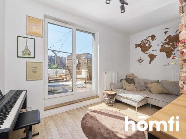 Dwupoziomowy loft 70 m| 3 tarasy + 47m | Różanka - Mieszkanie - Sprzedaż - Wrocław, Psie Pole / Różanka
