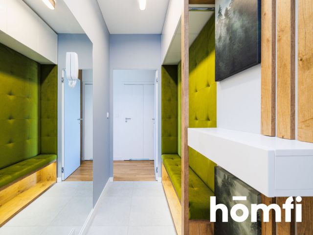 Finished in high standard, 3 room unique apartment on the last, 14th floor with a breathtaking view on the city and mountains. Underground parking space and large storage room with the apartment - Mogilska 120 St. | Grzegórzki - Apartment - Sale - Kraków, Śródmieście / Grzegórzki
