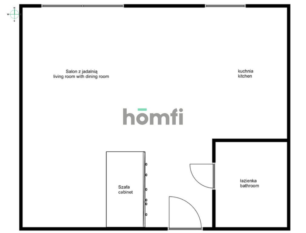 Flat for rent - studio flat Mostowa Street - Квартира - Оренда - Poznań