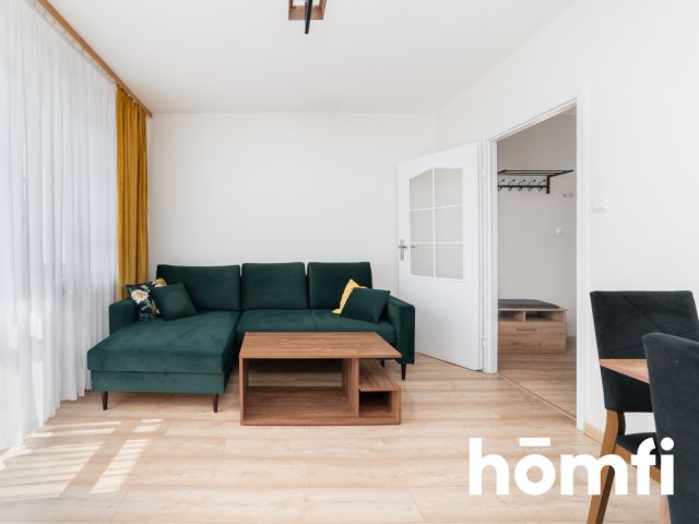 FUNCTIONAL 2-ROOM APARTMENT WITH LARGE BALCONY | RETKINIA | AVAILABLE NOW - Apartment - Rent - Łódź, Polesie / Retkinia