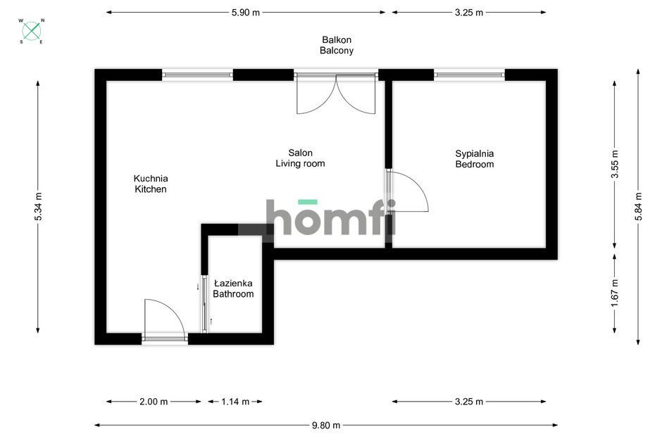 Nice and coozy apartment in cultural center of Radom - Apartment - Sale - Radom, Śródmieście