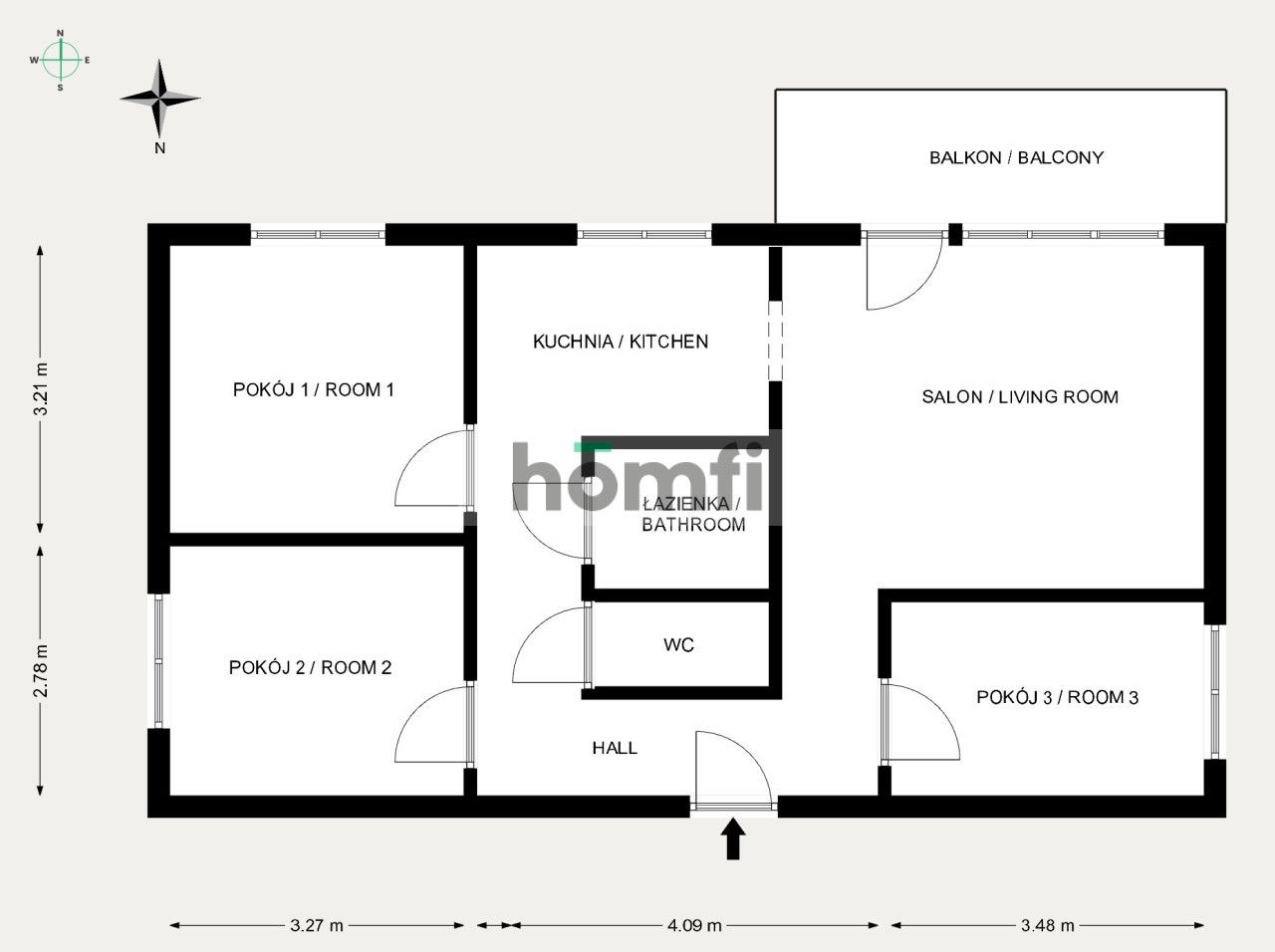 BRIGHT 4-BEDROOM APARTMENT | BIELSKO-BIAŁA - Квартира - Продаж - Bielsko-Biała, Złote Łany