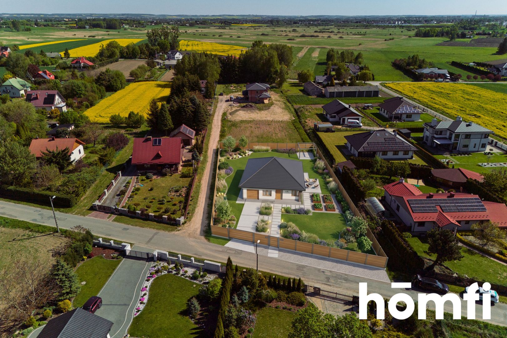 Atrakcyjna działka budowlana 1800 m² - Ділянка - Продаж - Zamojski, Zamość / Płoskie