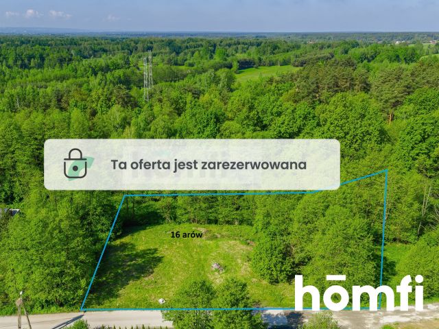 IDEAL PLOT FOR THOSE LOOKING FOR PEACE, FOREST AND PROXIMITY TO THE CITY! - Ділянка - Продаж - Rzeszowski, Głogów Małopolski / Zabajka
