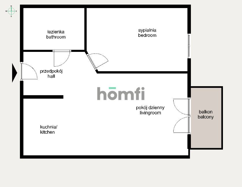 For rent 2 room property Stachiewicza - Apartment - Rent - Kraków, Krowodrza / Prądnik Biały