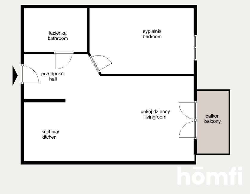 For rent 2 room property Stachiewicza - Квартира - Оренда - Kraków, Krowodrza / Prądnik Biały