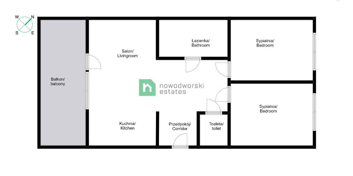 For rent 3 room Apartment, Rakowicka st. Old Town - Apartment - Rent - Kraków, Śródmieście / Stare Miasto