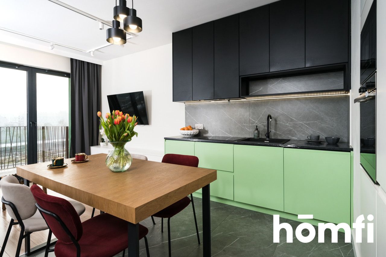 A 62-meter apartment for rent with a balcony, a storage room and a parking space in the underground garage at Kompozytorów Stree - Apartment - Rent - Kraków, Krowodrza / Bronowice Małe