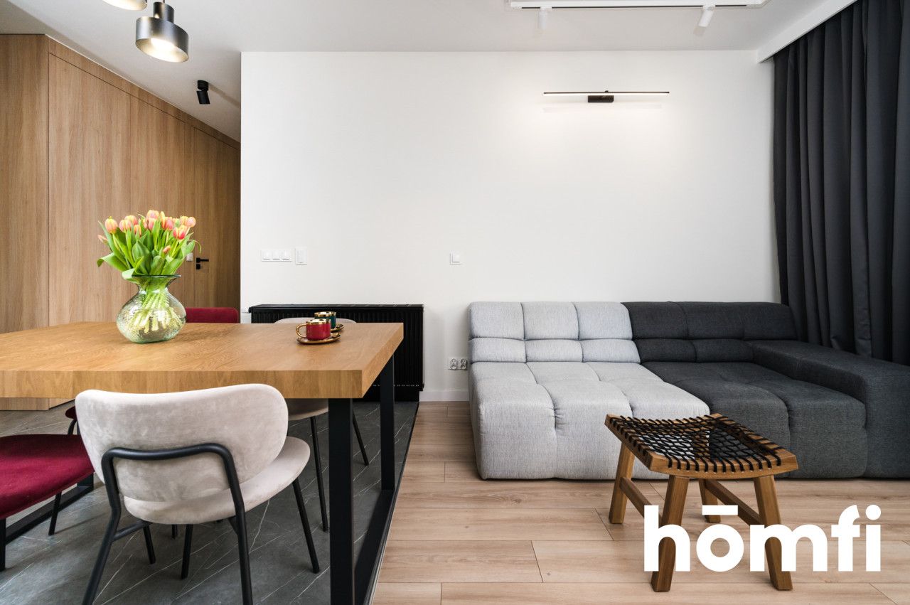 A 62-meter apartment for rent with a balcony, a storage room and a parking space in the underground garage at Kompozytorów Stree - Apartment - Rent - Kraków, Krowodrza / Bronowice Małe