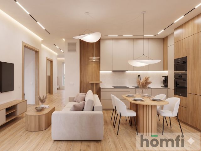 3 pokoje|53m2 |dwa balkony|Garaż| Rondo Matecznego - Mieszkanie - Sprzedaż - Kraków, Podgórze