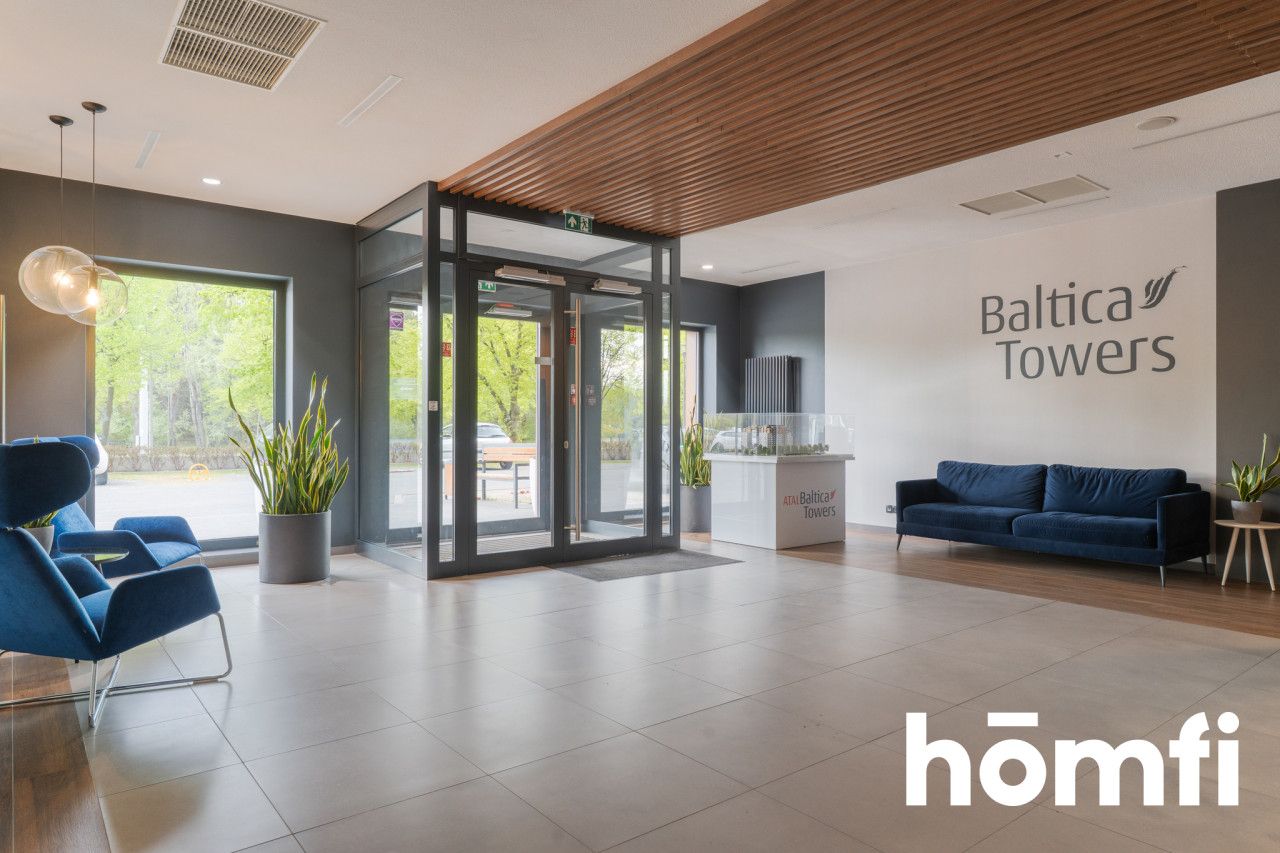 Baltica Towers 2-pok., balkon, parking (VAT 23%) - Mieszkanie - Sprzedaż - Gdańsk, Brzeźno