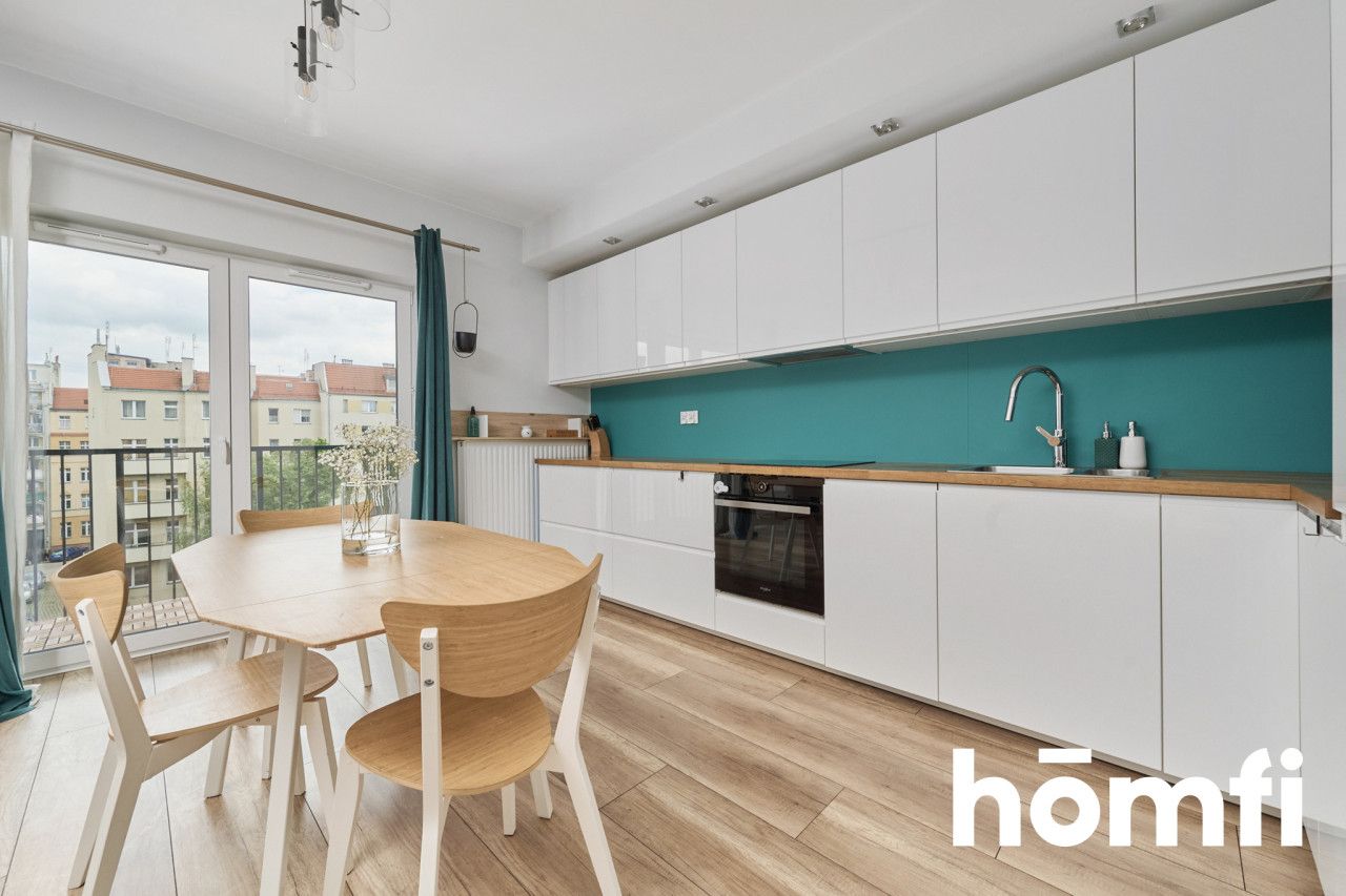 3-room apartment with balconies and a walk-in wardrobe. - Квартира - Оренда - Wrocław, Śródmieście / Ołbin