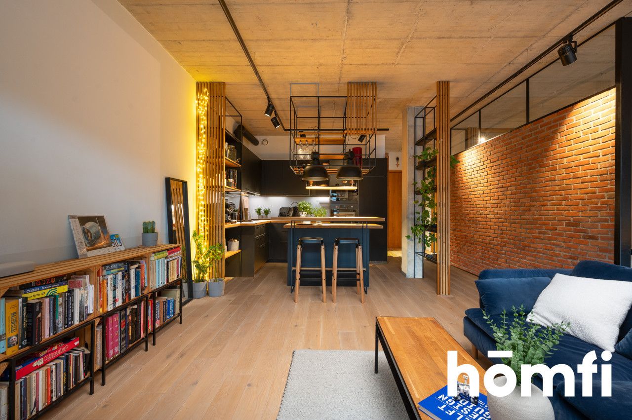 Lofty w Młynie | Spacious 60 sqm with an Industrial Vibe | Zablocie - Apartment - Sale - Kraków, Podgórze