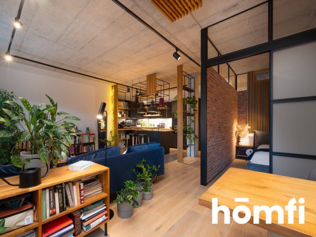 Lofty w Młynie | Spacious 60 sqm with an Industrial Vibe | Zablocie - Apartment - Sale - Kraków, Podgórze
