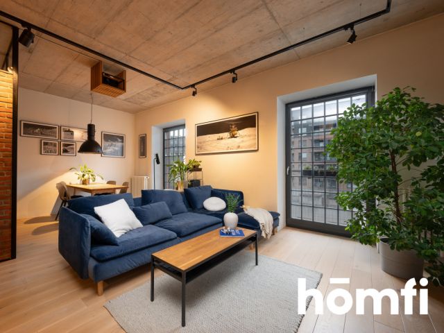 Lofty w Młynie | Spacious 60 sqm with an Industrial Vibe | Zablocie - Apartment - Sale - Kraków, Podgórze