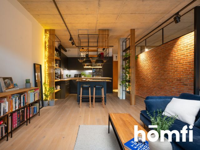 Lofty w Młynie | Spacious 60 sqm with an Industrial Vibe | Zablocie - Apartment - Sale - Kraków, Podgórze
