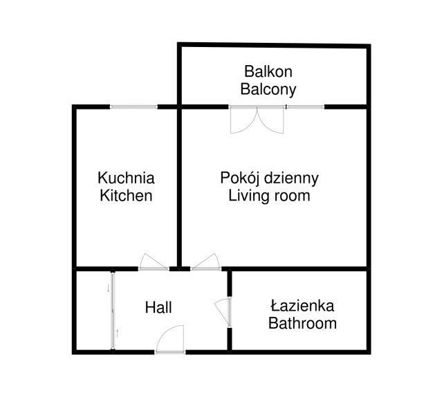 Studio 39m2 z oddzielną kuchnią i garażem – ul. Czernicka, Psie Pole - Mieszkanie - Wynajem - Wrocław, Psie Pole
