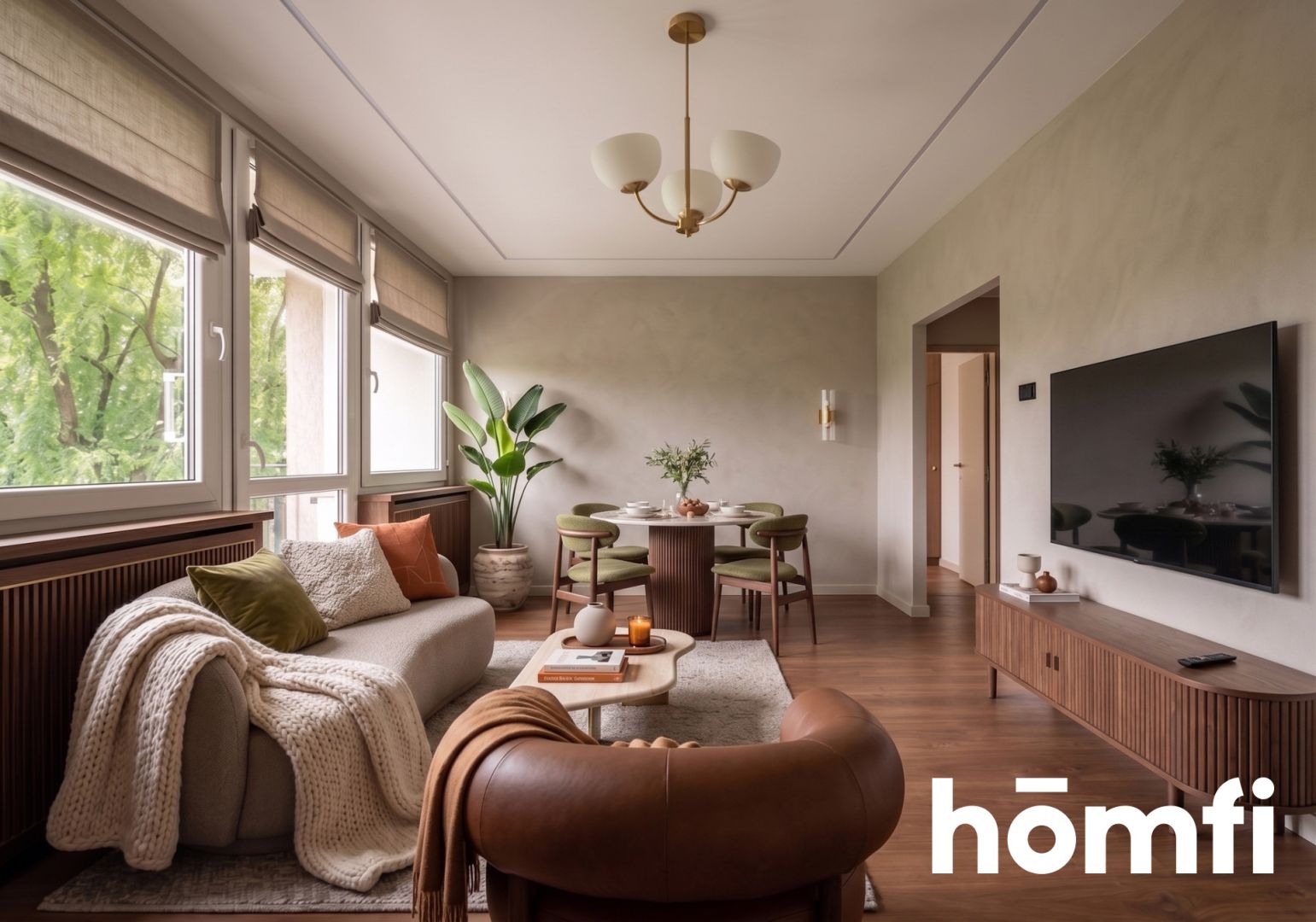 3-room apartment with a separate kitchen and a view of the greenery - next to the park - Квартира - Продаж - Kraków, Podgórze / Prokocim