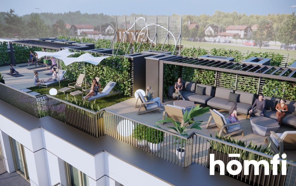 FOR SALE: Modern 1-bedroom apartment with western exposure and a balcony - City Łobzów - Apartment - Sale - Kraków, Krowodrza