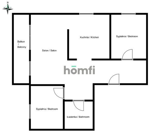 3-Room Apartment| Kaczary | Prądnik Czerwony - Apartment - Rent - Kraków, Śródmieście / Prądnik Czerwony
