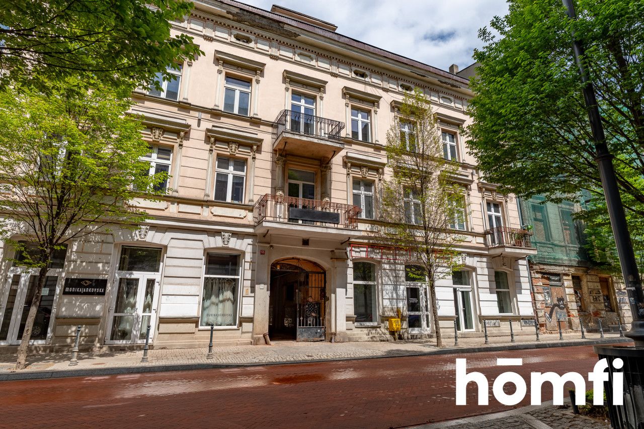 2-room apartment 60m² with balcony for sale | Łódź Center, Jaracza Street - Квартира - Продаж - Łódź, Śródmieście