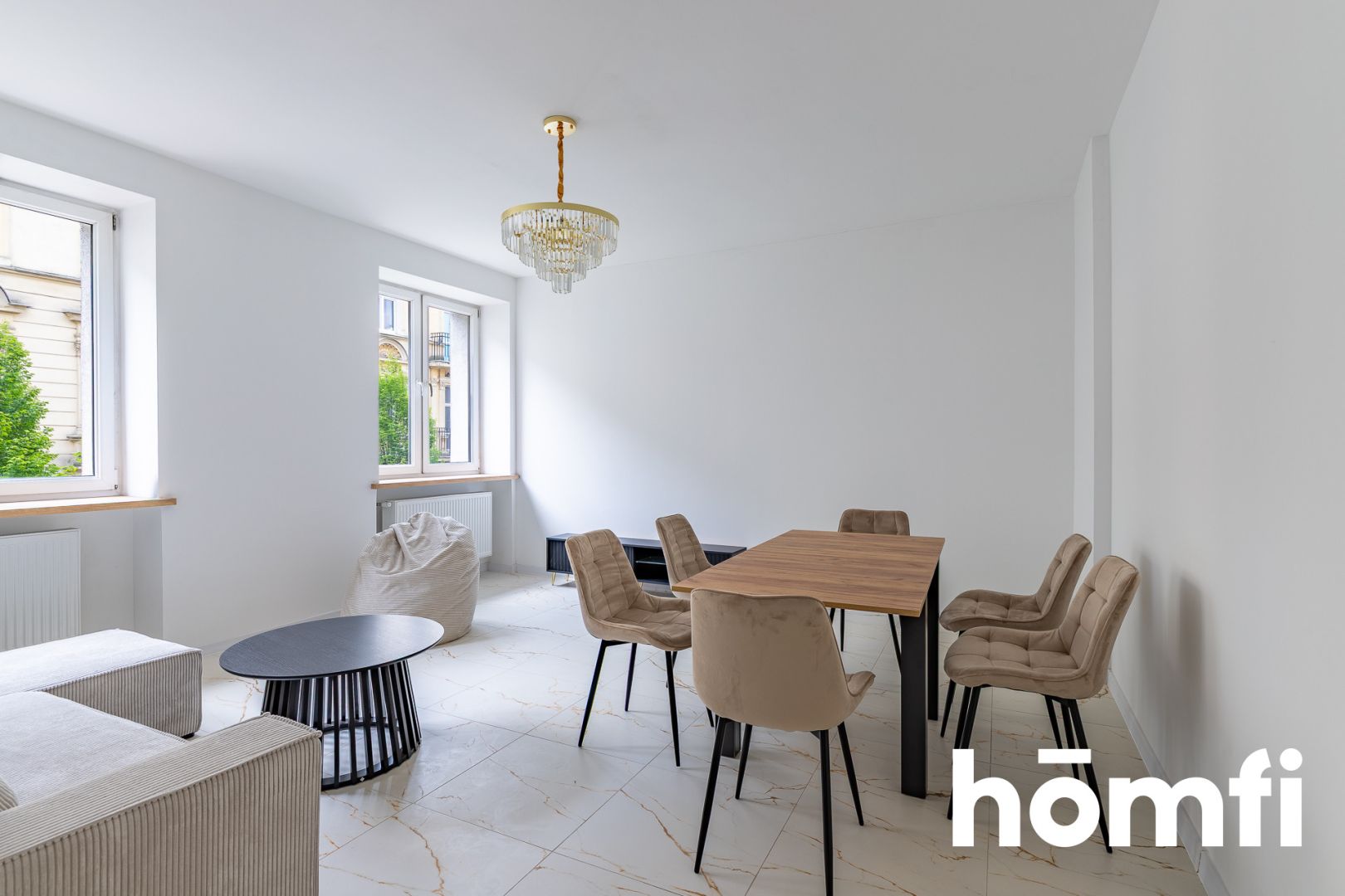 2-room apartment 60m² with balcony for sale | Łódź Center, Jaracza Street - Apartment - Sale - Łódź, Śródmieście