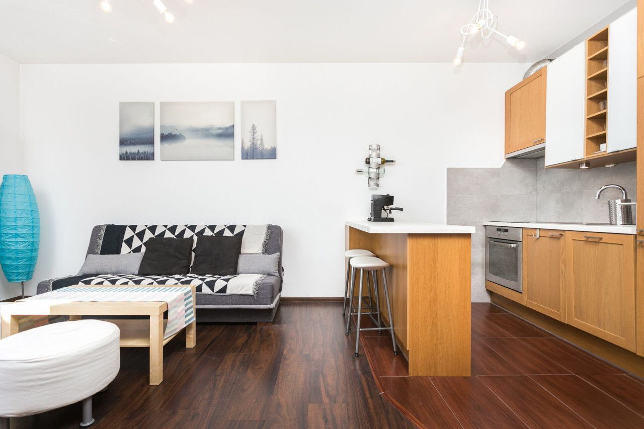 The two-room apartment for rent | 34 sqm | Osiedle Europejskie, Lubostroń Street - Apartment - Rent - Kraków, Podgórze / Dębniki