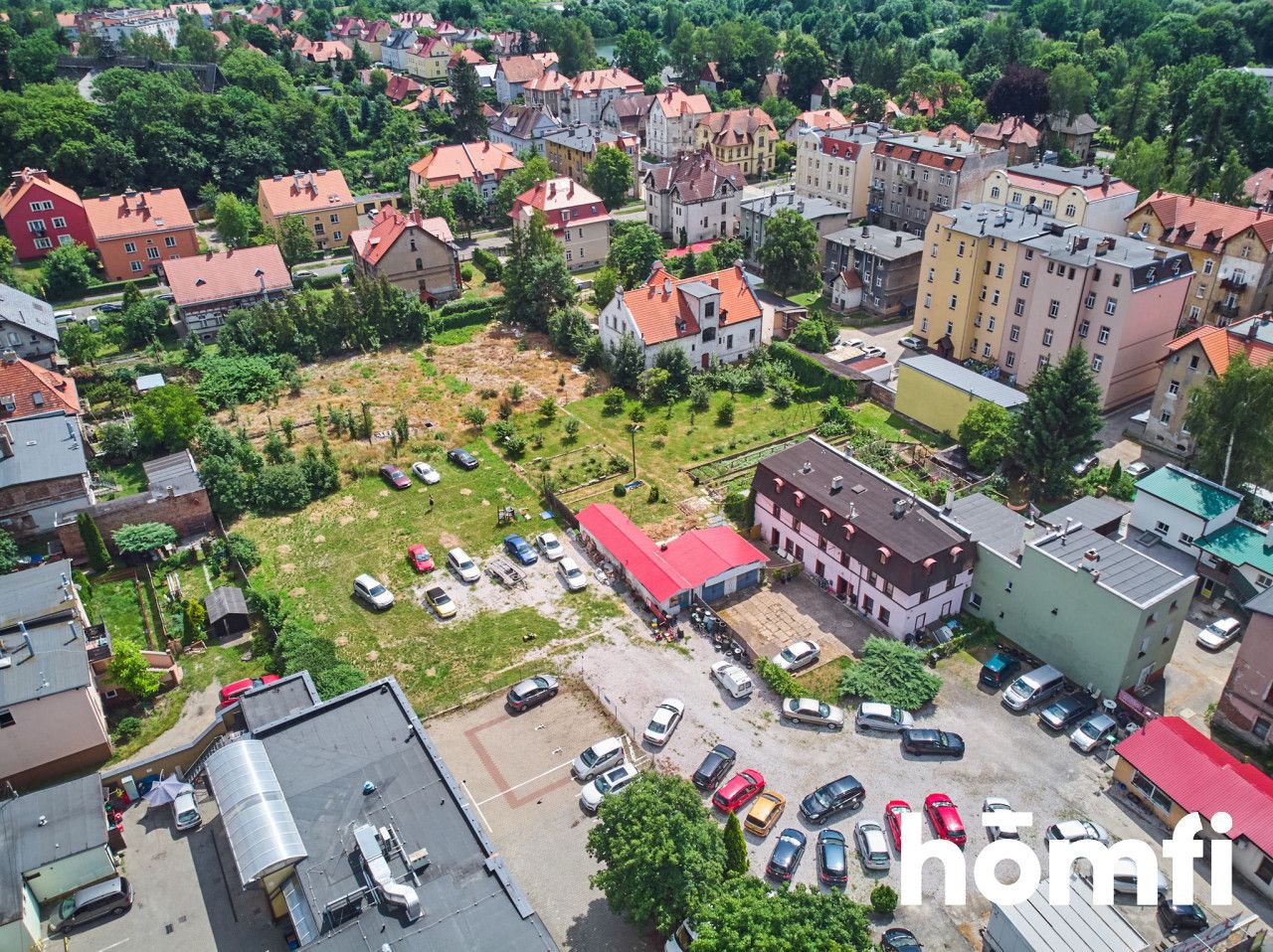 A plot of land for sale, 800 m from the Market Square in Jelenia Góra 4 295 000 PLN - Plot - Sale - Jelenia Góra, Centrum