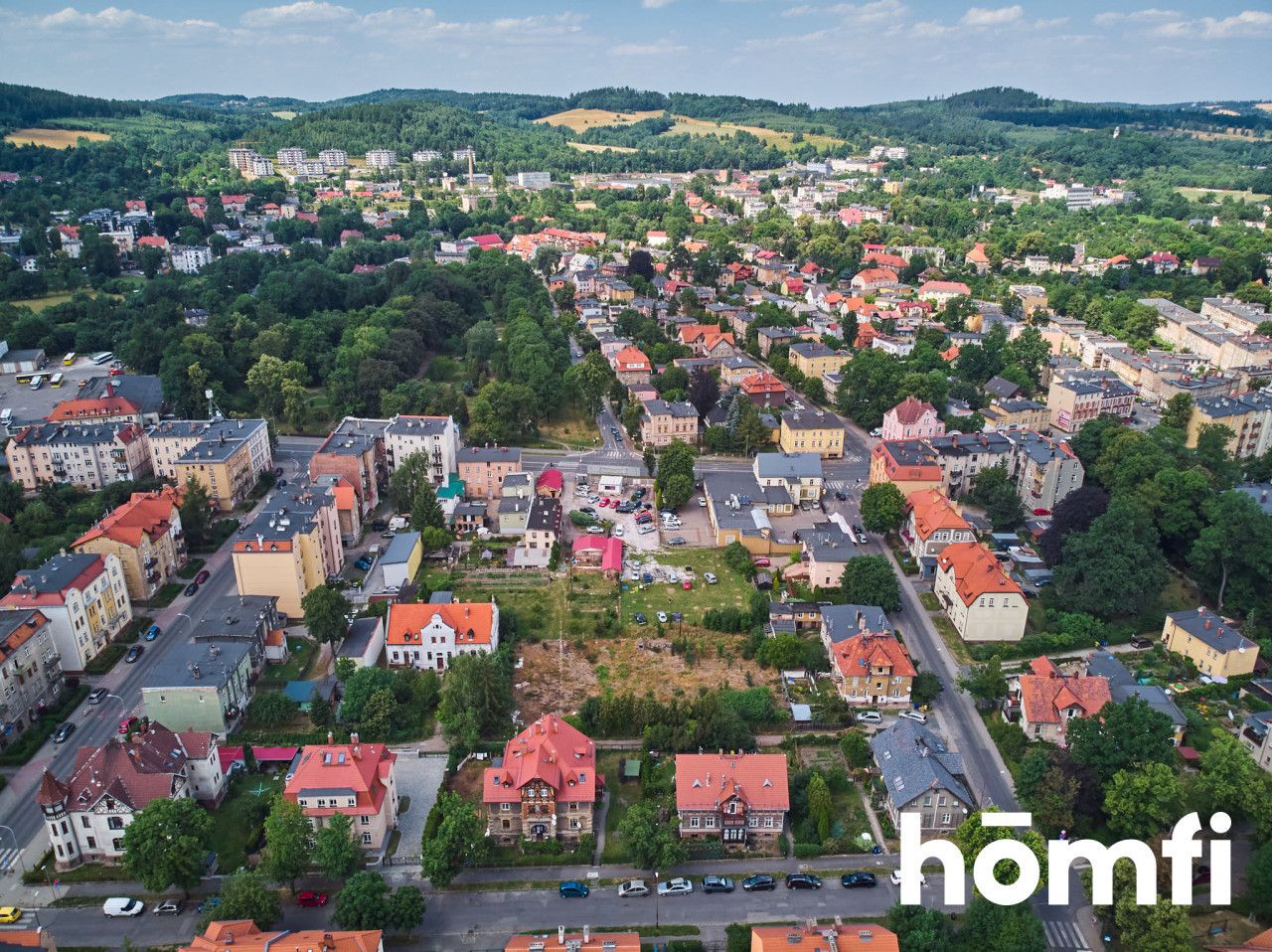 A plot of land for sale, 800 m from the Market Square in Jelenia Góra 4 295 000 PLN - Plot - Sale - Jelenia Góra, Centrum