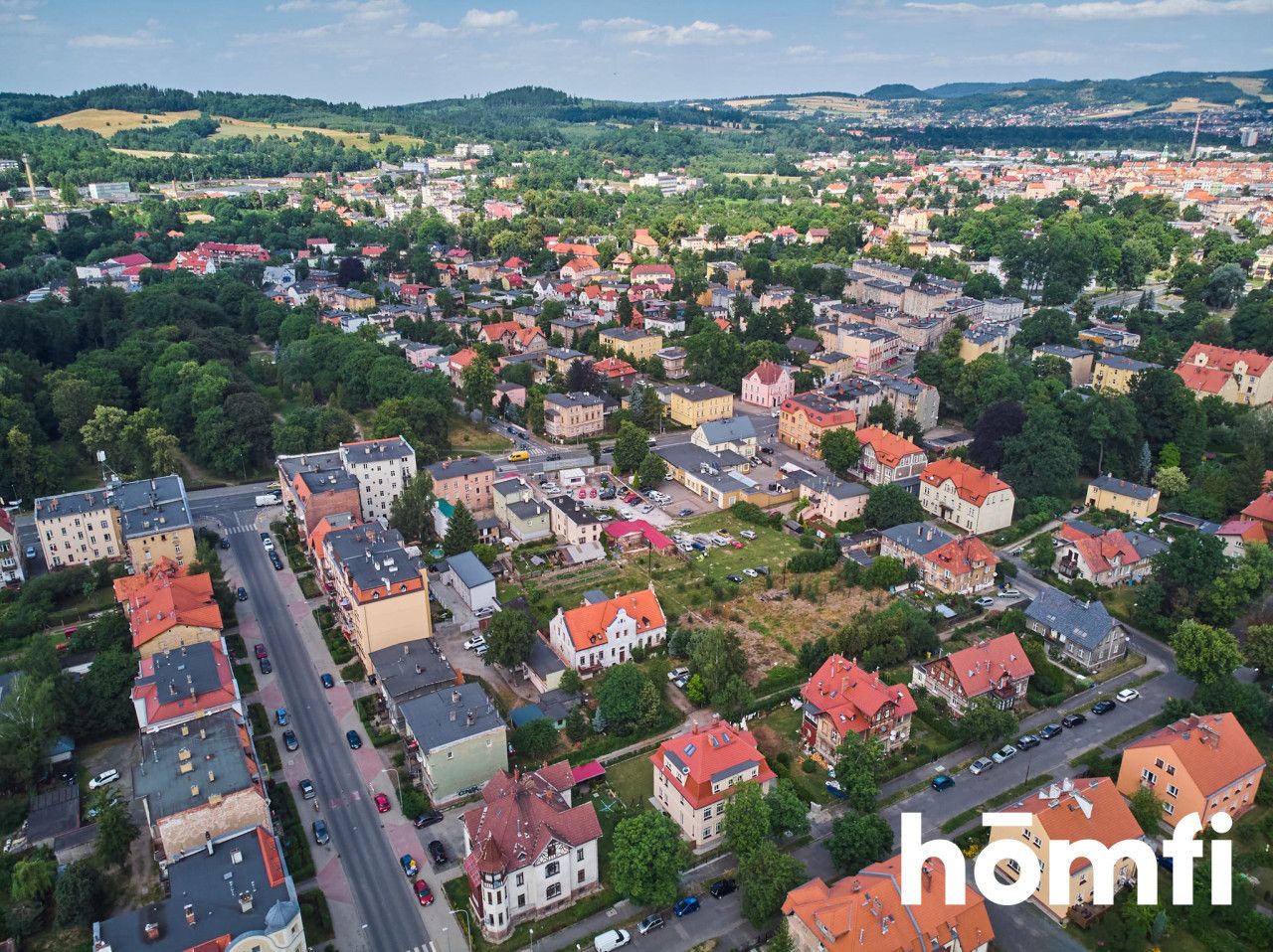 A plot of land for sale, 800 m from the Market Square in Jelenia Góra 4 295 000 PLN - Plot - Sale - Jelenia Góra, Centrum