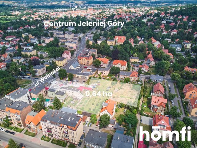 A plot of land for sale, 800 m from the Market Square in Jelenia Góra 4 295 000 PLN - Plot - Sale - Jelenia Góra, Centrum