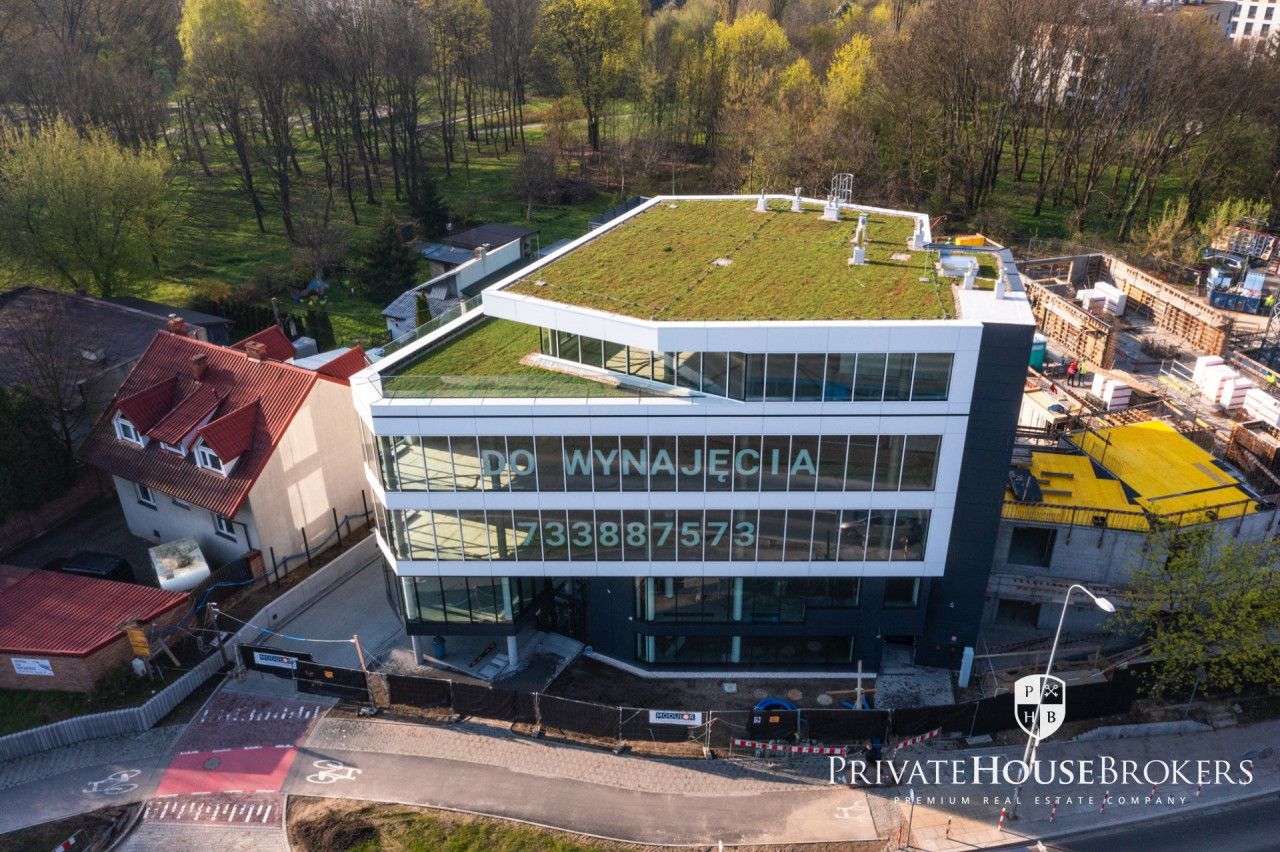 A unique space for your business - an intimate office building at al. John Paul - Комерційне приміщення - Оренда - Kraków, Śródmieście / Grzegórzki