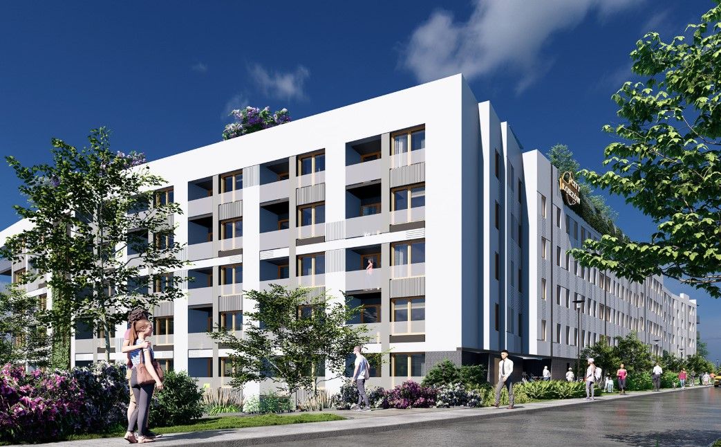 FOR SALE Modern 3-room apartment 54.09 m2 with 2 balconies - City Łobzów - Apartment - Sale - Kraków, Krowodrza