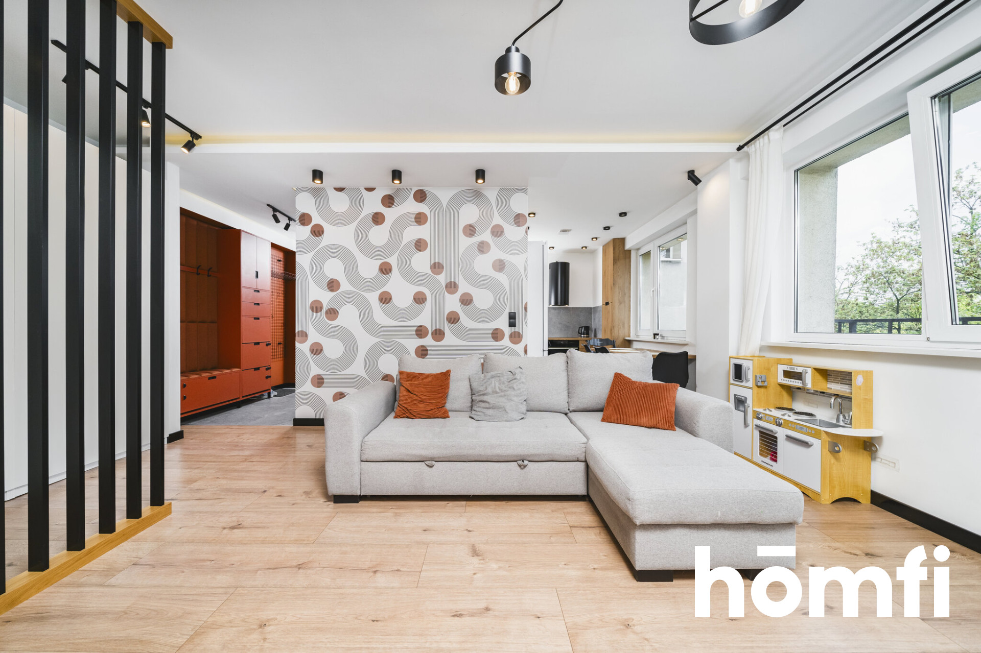 Spacious, 3-room apartment (70 m²) with 2 balconies – The heart of Nowa Huta - Apartment - Rent - Kraków, Nowa Huta
